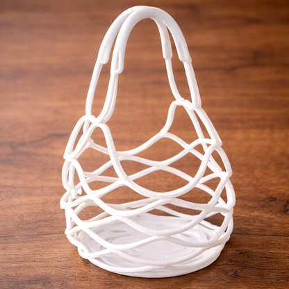 Vodlan™ 2-in-1 Zero-Void™ Silicone Mesh Bag & Heat-Resistant Trivet Mat for Hot Bowls
