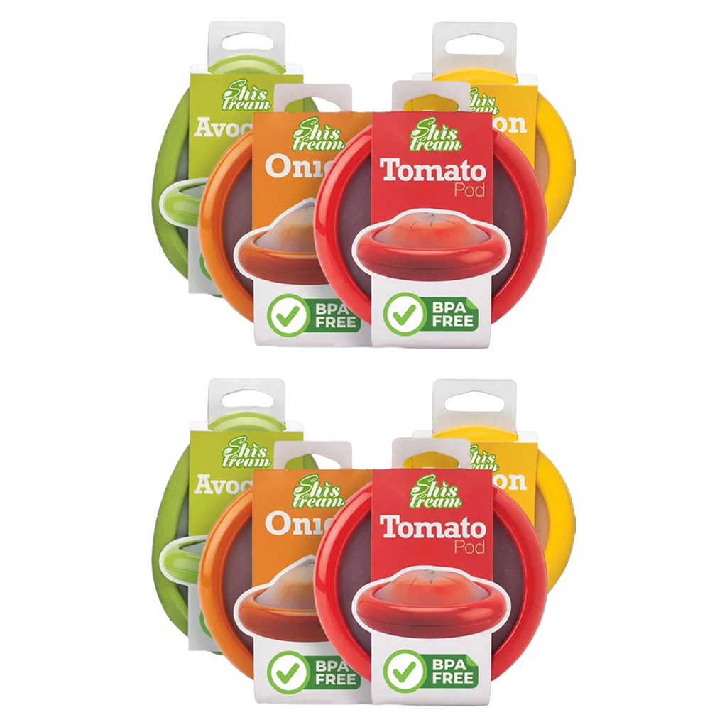 Silicone stretch pods🍅🥑 Keep Your Fruits & Veggies Fresh with These Stretch Pods!